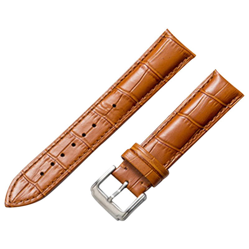 Watch Strap Genuine Leather Smart Watch Band Universal 16mm Watchband Replacement Part Watch Strap Genuine Leather Smart Watch Band Universal 16mm Watchband Replacement Part
